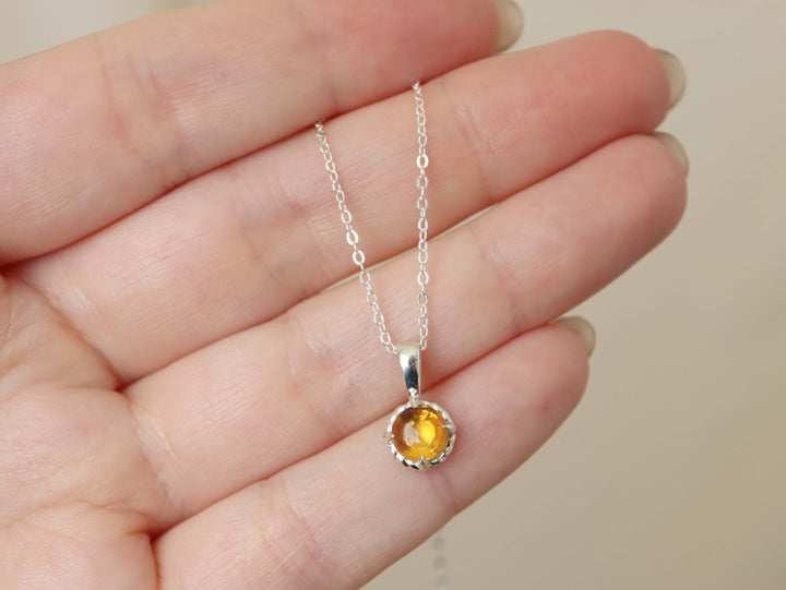 Circe Pendant - Citrine