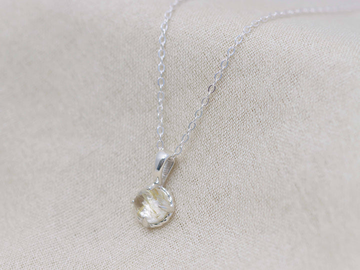 Circe Pendant - Golden Rutilated Quartz