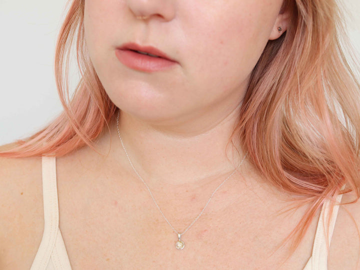 Circe Pendant - Golden Rutilated Quartz