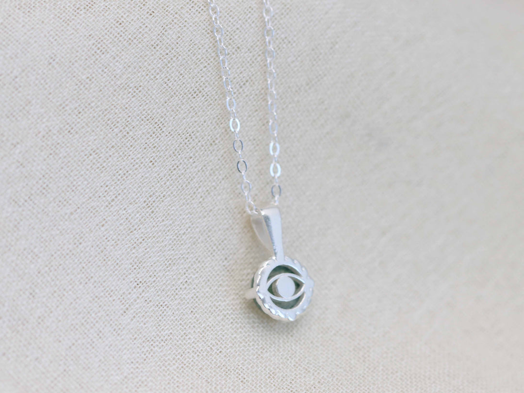Circe Pendant - Moss Agate