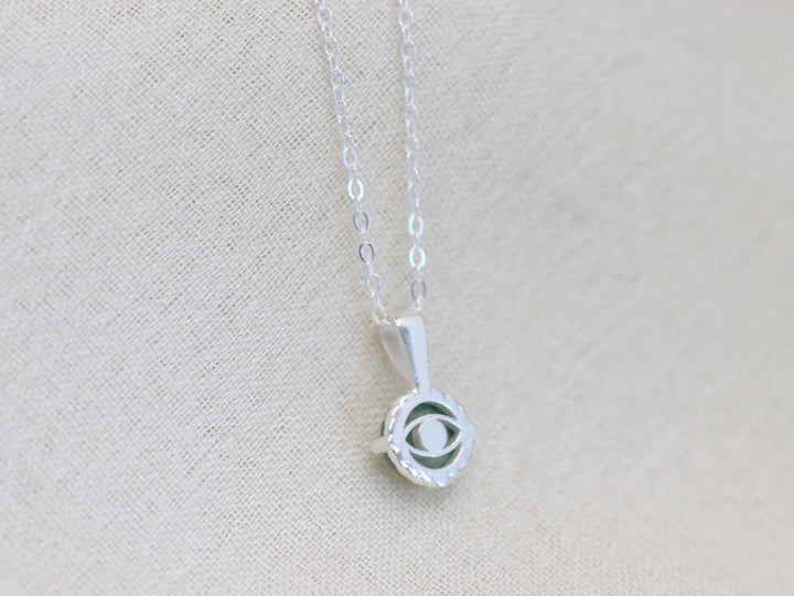 Circe Pendant - Moss Agate
