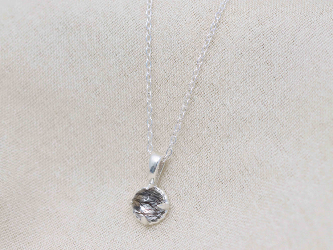Circe Pendant - Tourmalinated Quartz