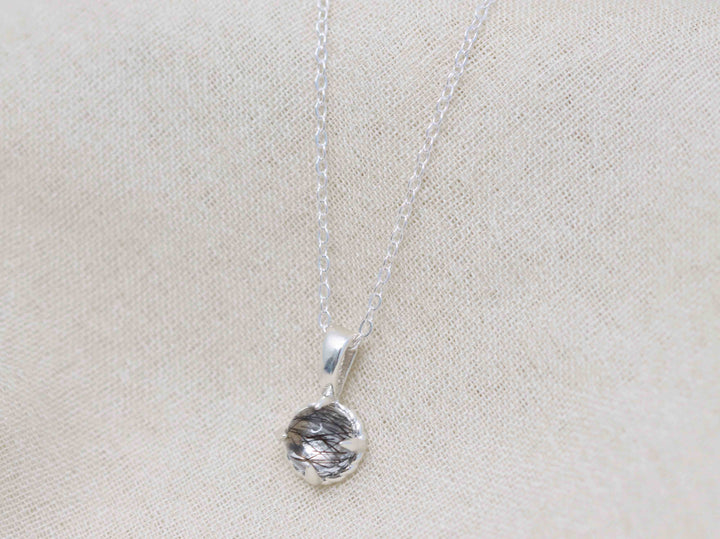 Circe Pendant - Tourmalinated Quartz