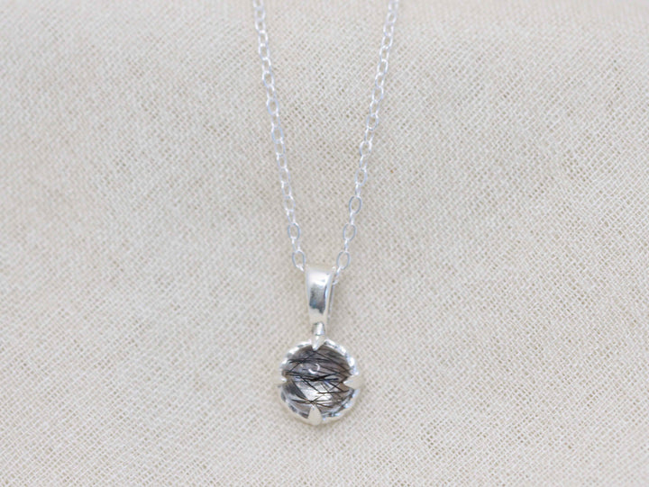 Circe Pendant - Tourmalinated Quartz