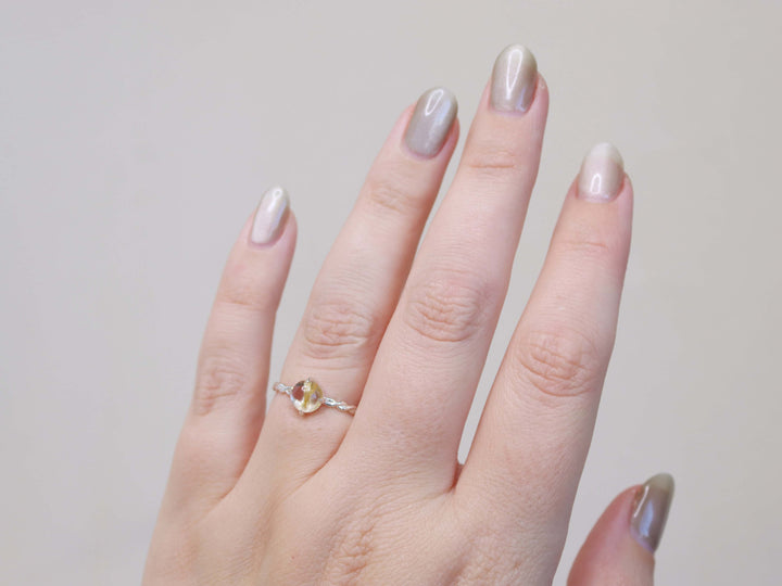 Circe Ring - Golden Rutilated Quartz