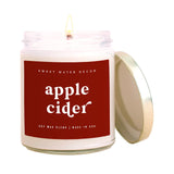 Apple Cider Soy Candle - Clear Jar - 9 oz