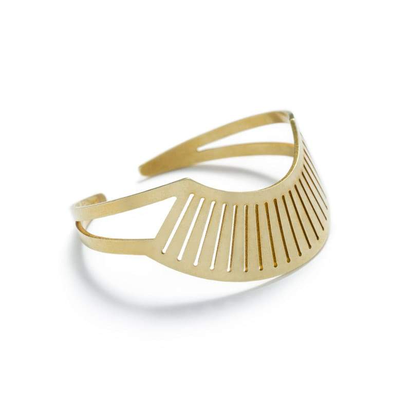 Canto cuff bracelet - brass