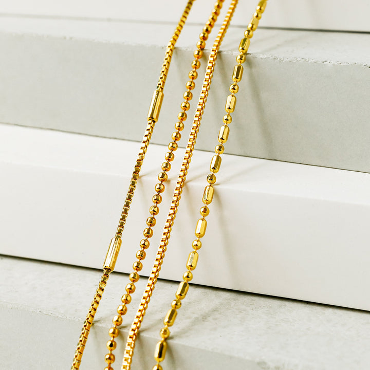 Corsica Diamond Cut Ball Necklace