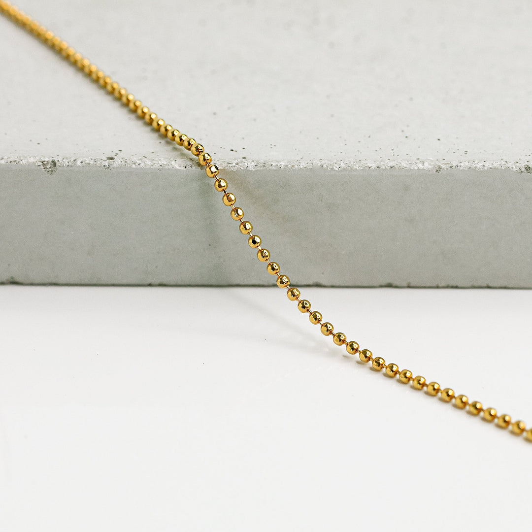 Corsica Diamond Cut Ball Necklace