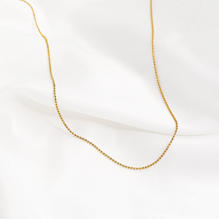 Corsica Diamond Cut Ball Necklace