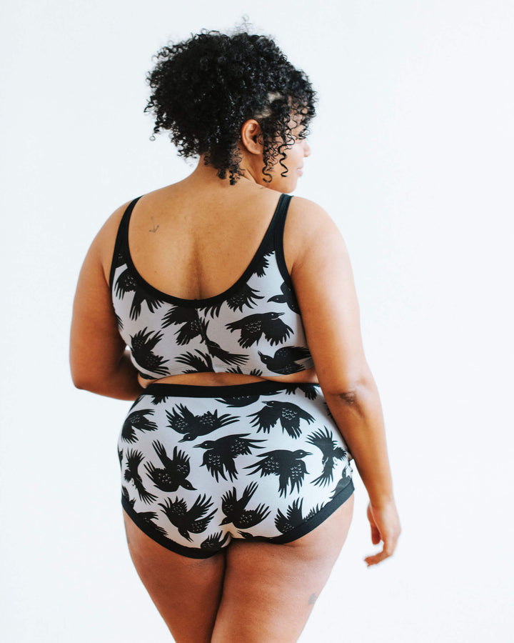 Longline Bra So it Crows
