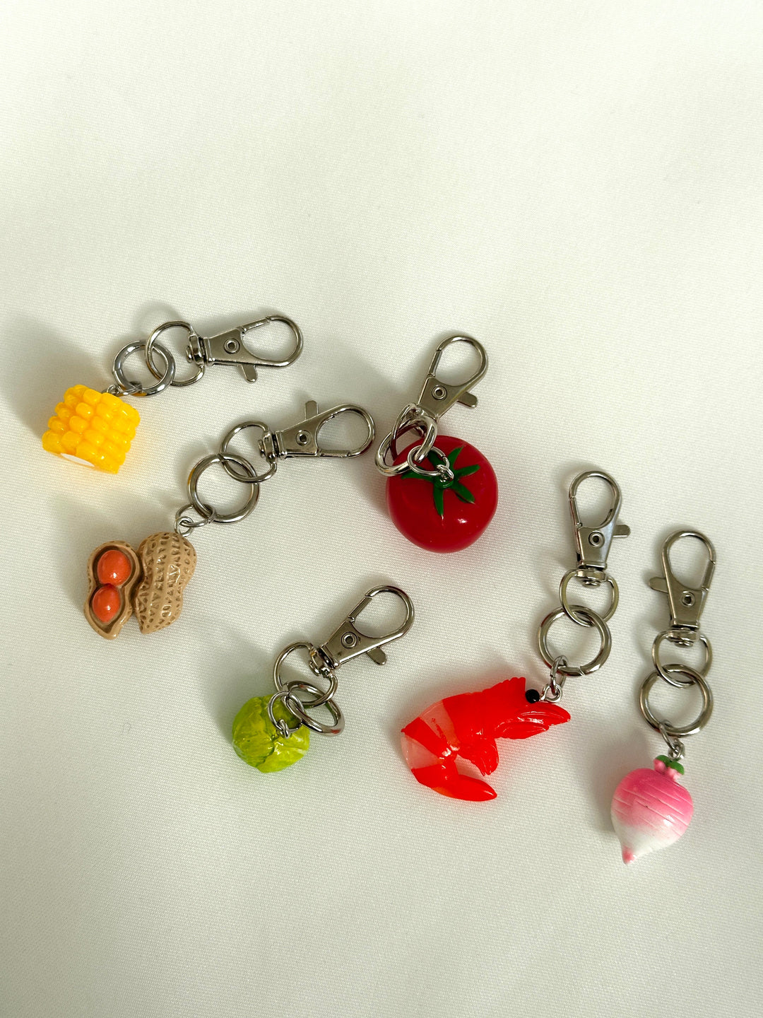 Animal Vegetable Charm Clip