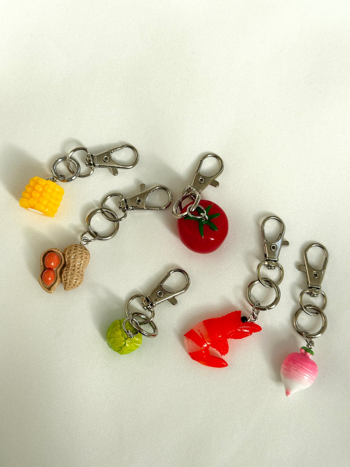 Animal Vegetable Charm Clip