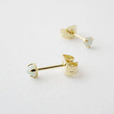 Jade Point Solitaire Studs