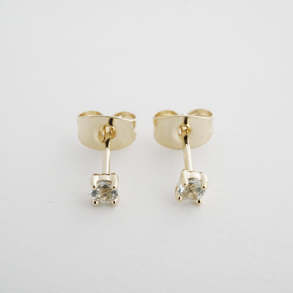 Tiny Birthstone Studs