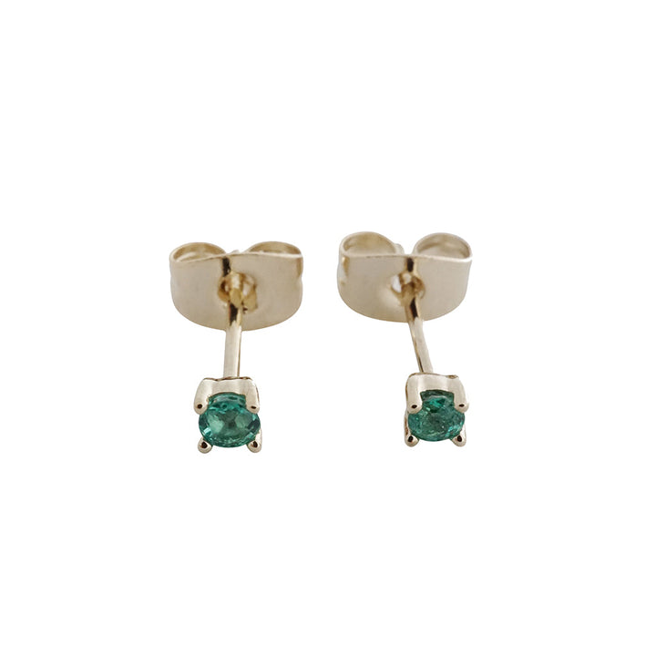 Tiny Birthstone Studs