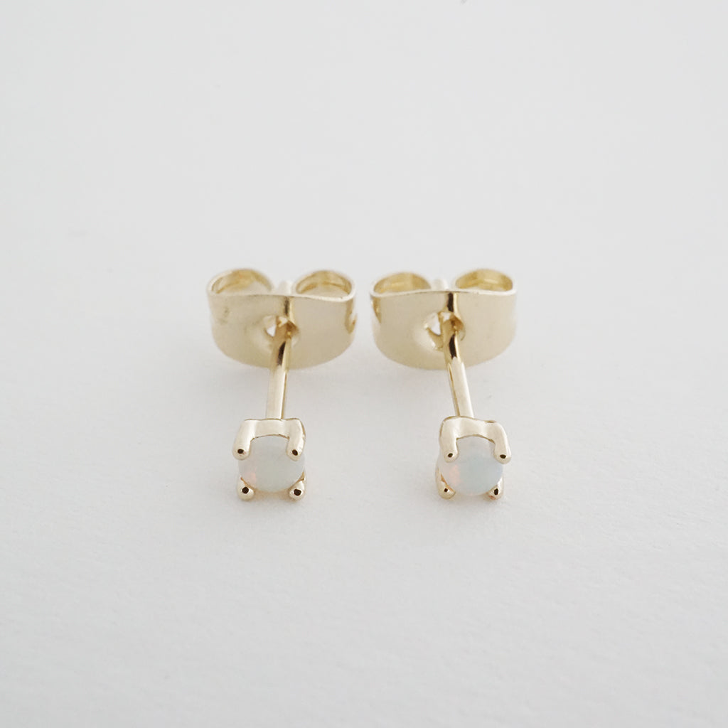 Tiny Birthstone Studs
