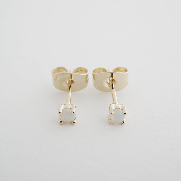 Tiny Birthstone Studs