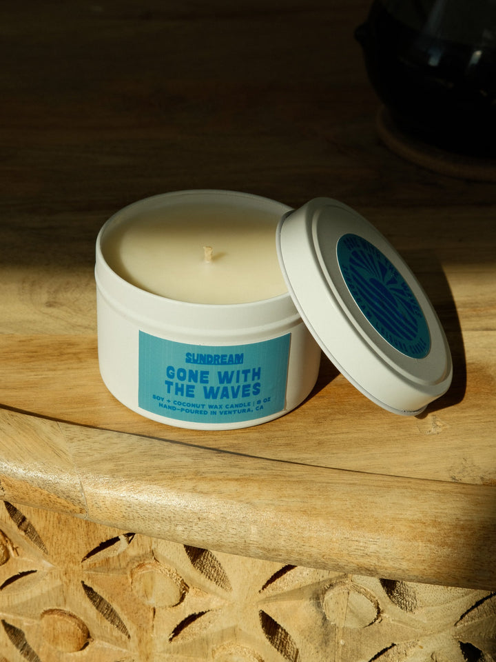 Gone With the Waves Candle