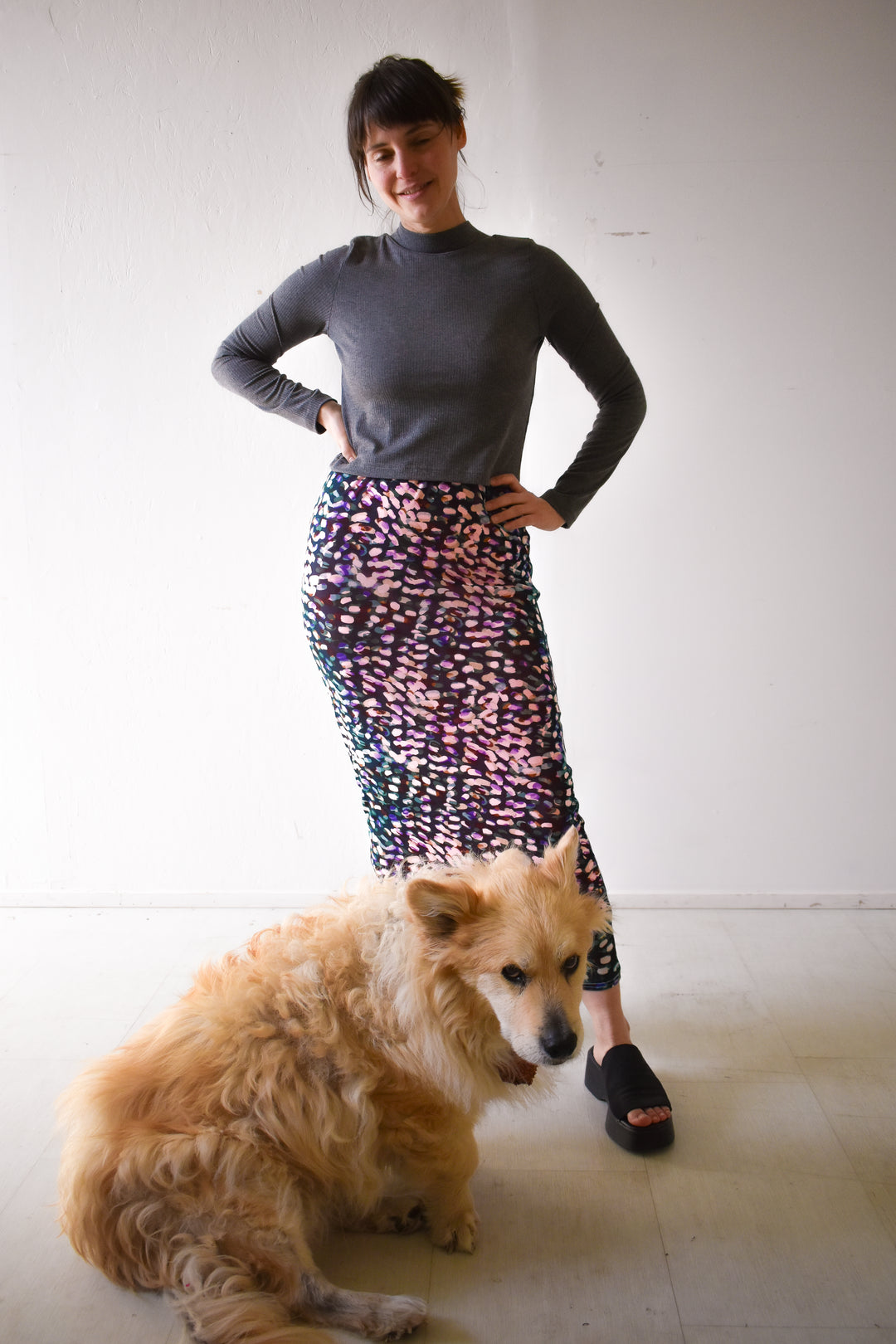 Inese Skirt 2.0 in Watercolor