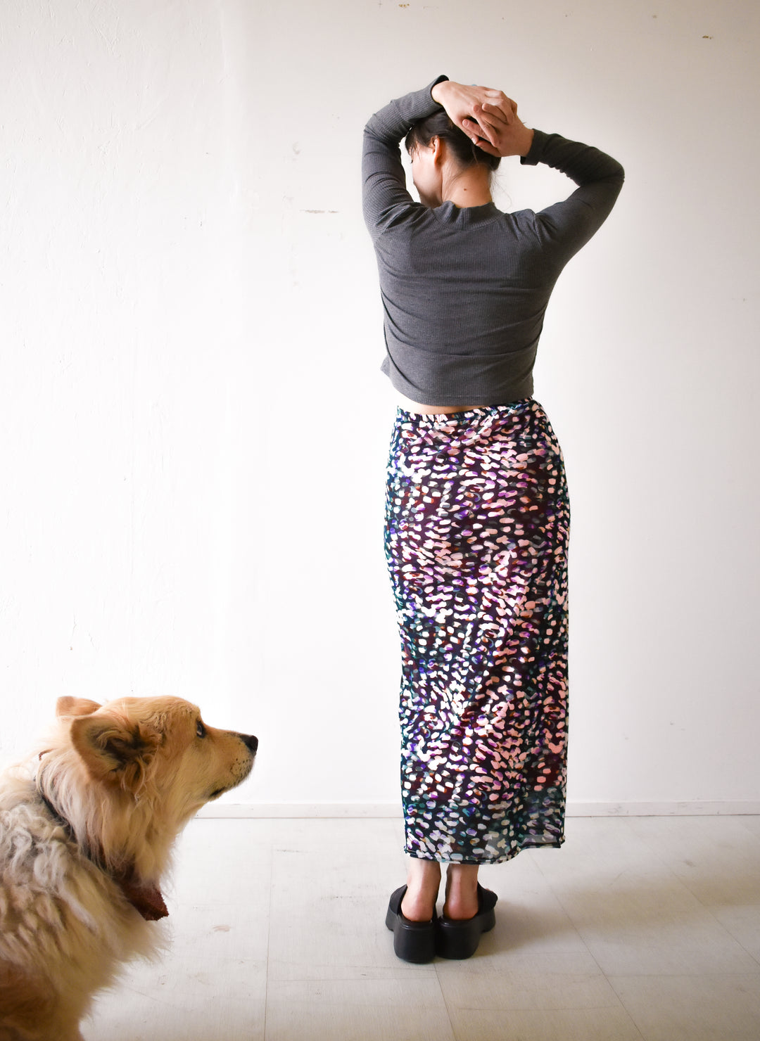 Inese Skirt 2.0 in Watercolor