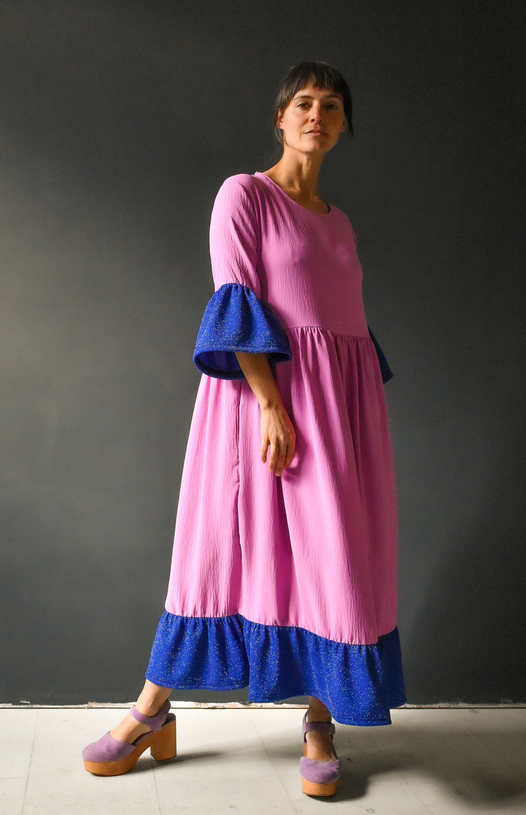 Aurelia Dress in Sea Maiden