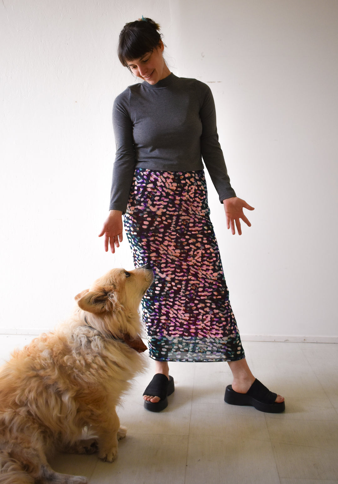 Inese Skirt 2.0 in Watercolor