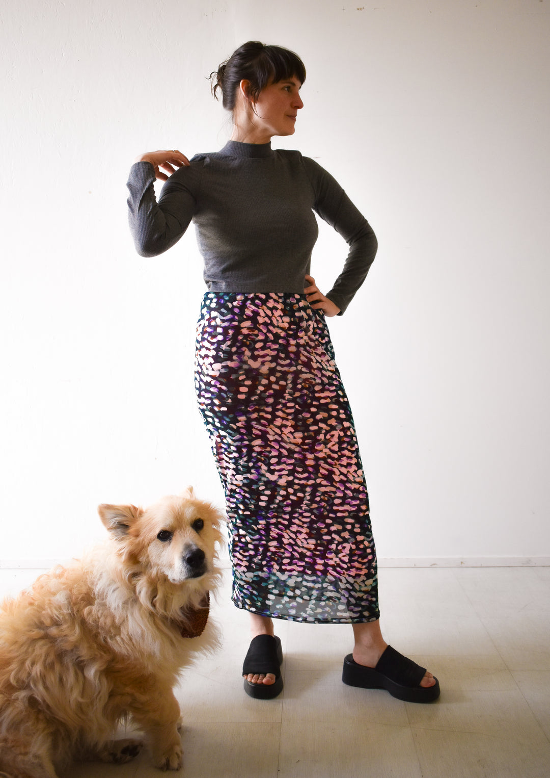 Inese Skirt 2.0 in Watercolor