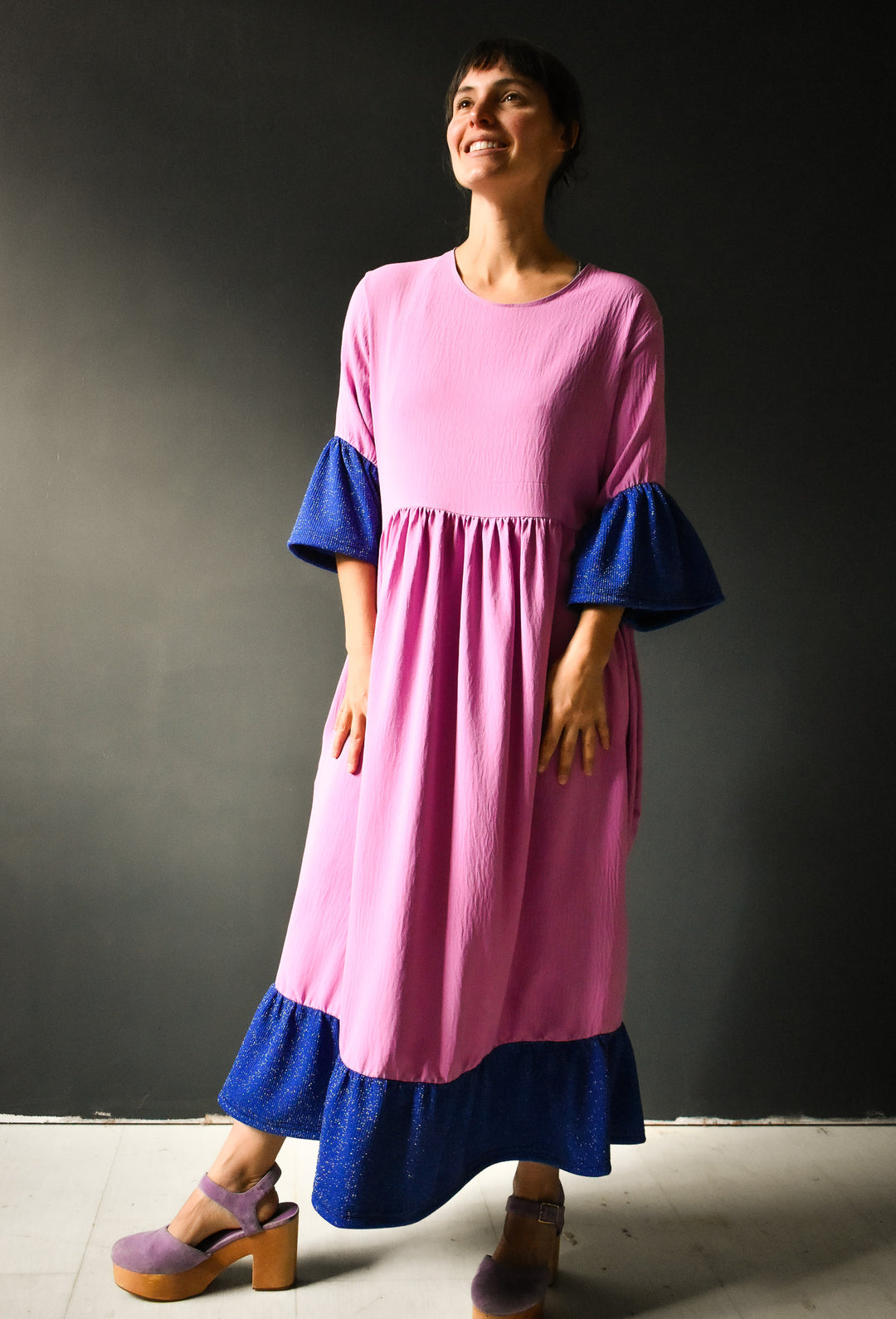 Aurelia Dress in Sea Maiden
