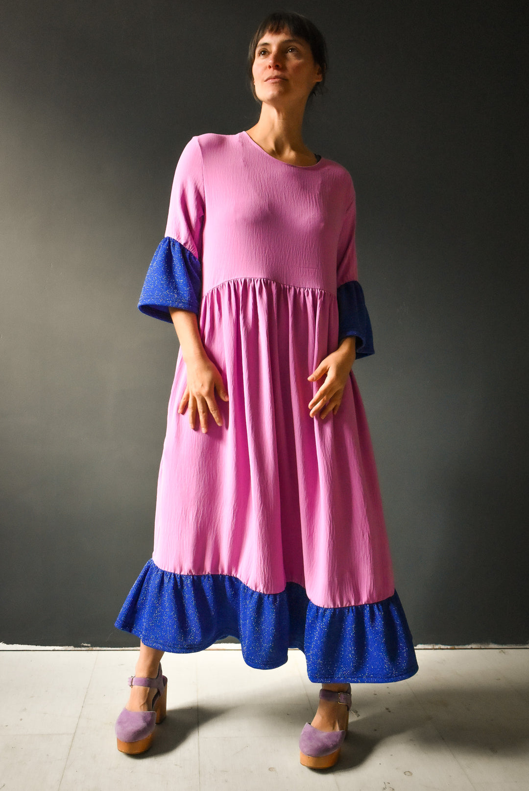 Aurelia Dress in Sea Maiden