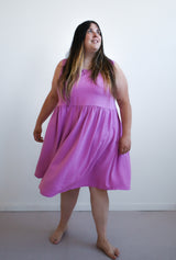 Meredith Dress in Vibrant Orchid