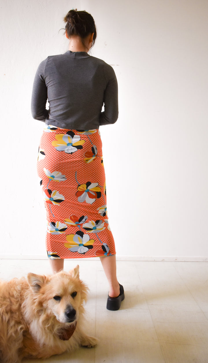 Inese Skirt 2.0 in Orange Appeal