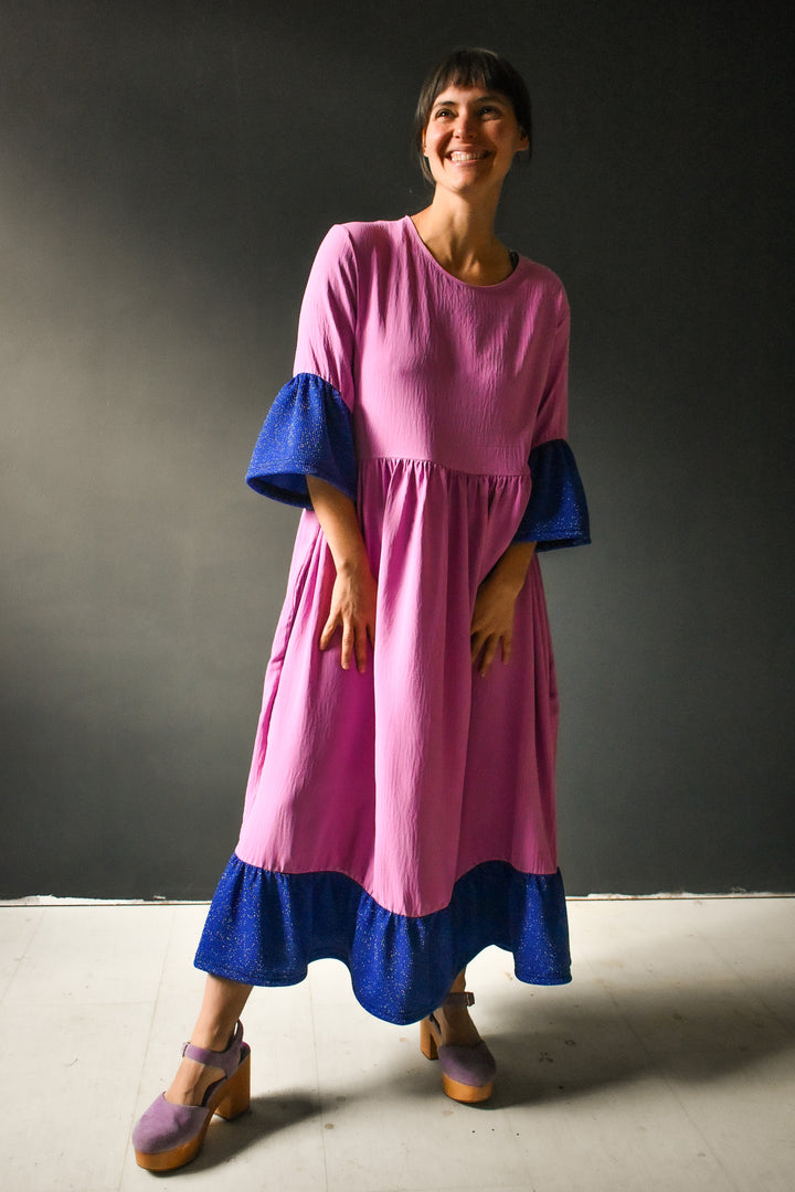 Aurelia Dress in Sea Maiden