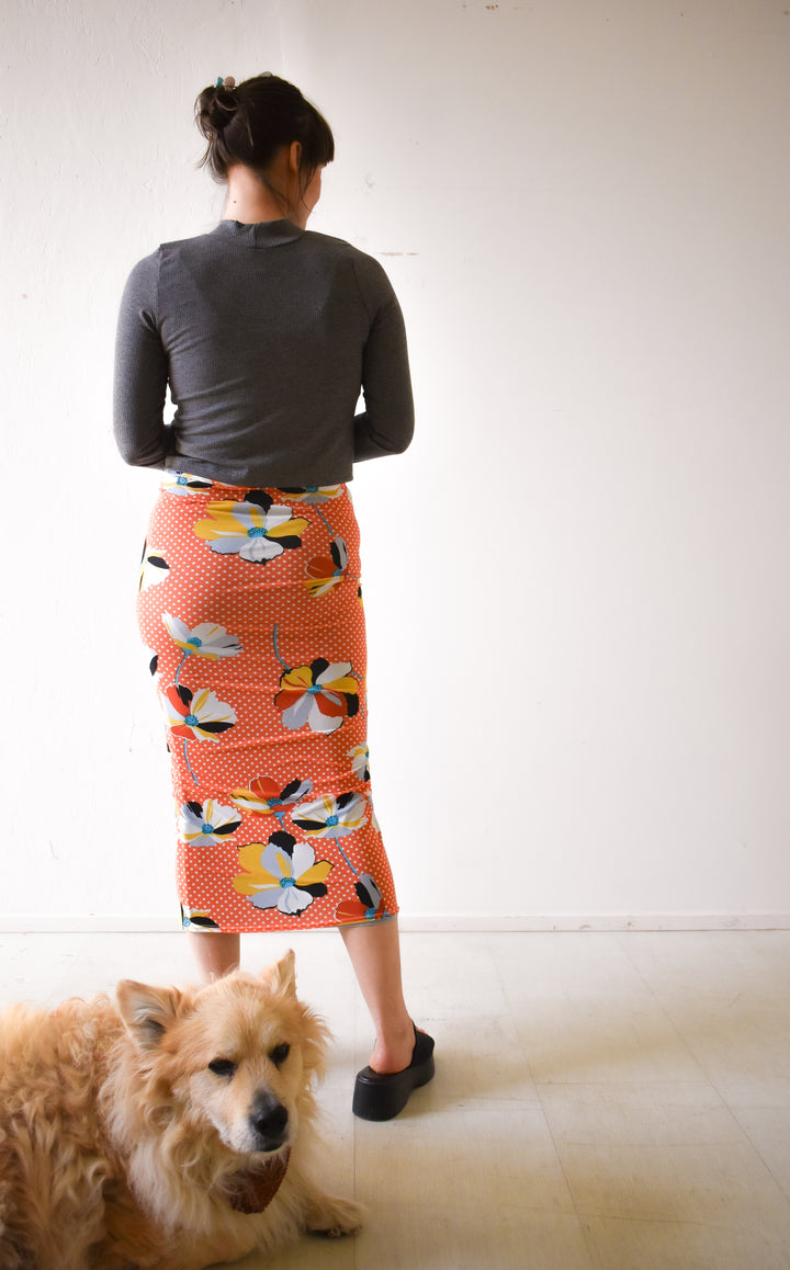 Inese Skirt 2.0 in Orange Appeal