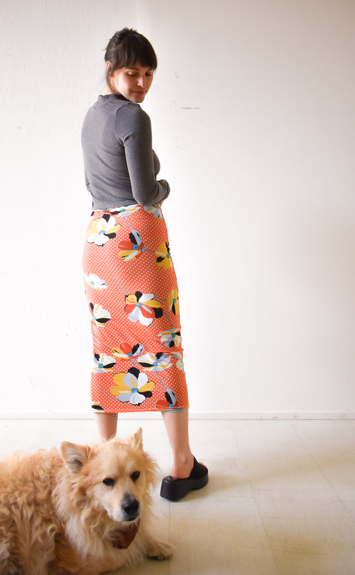 Inese Skirt 2.0 in Orange Appeal