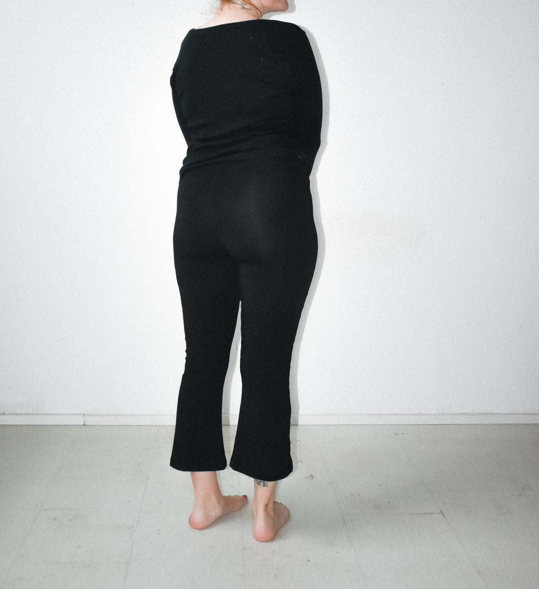 Doppel Pant in Onyx Knit