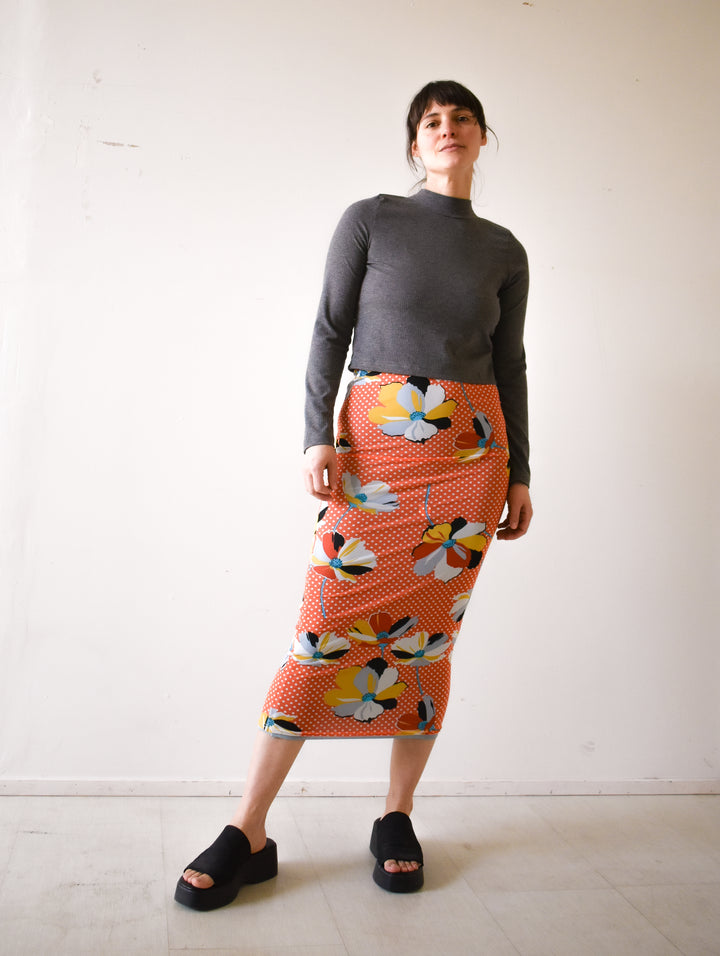 Inese Skirt 2.0 in Orange Appeal