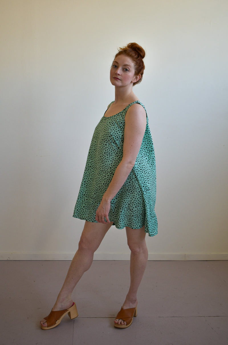 Mint Chip Mini Dress