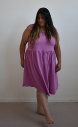 Meredith Dress in Vibrant Orchid