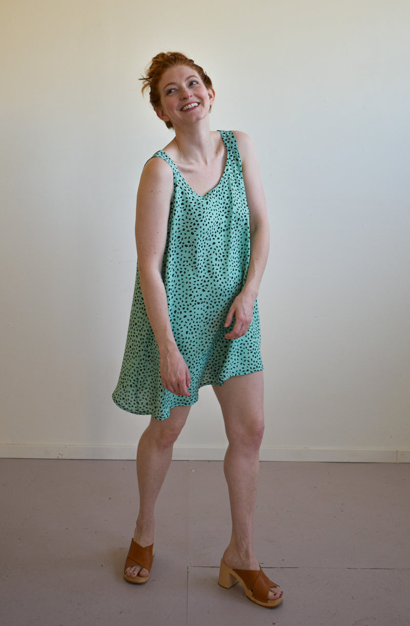 Mint Chip Mini Dress