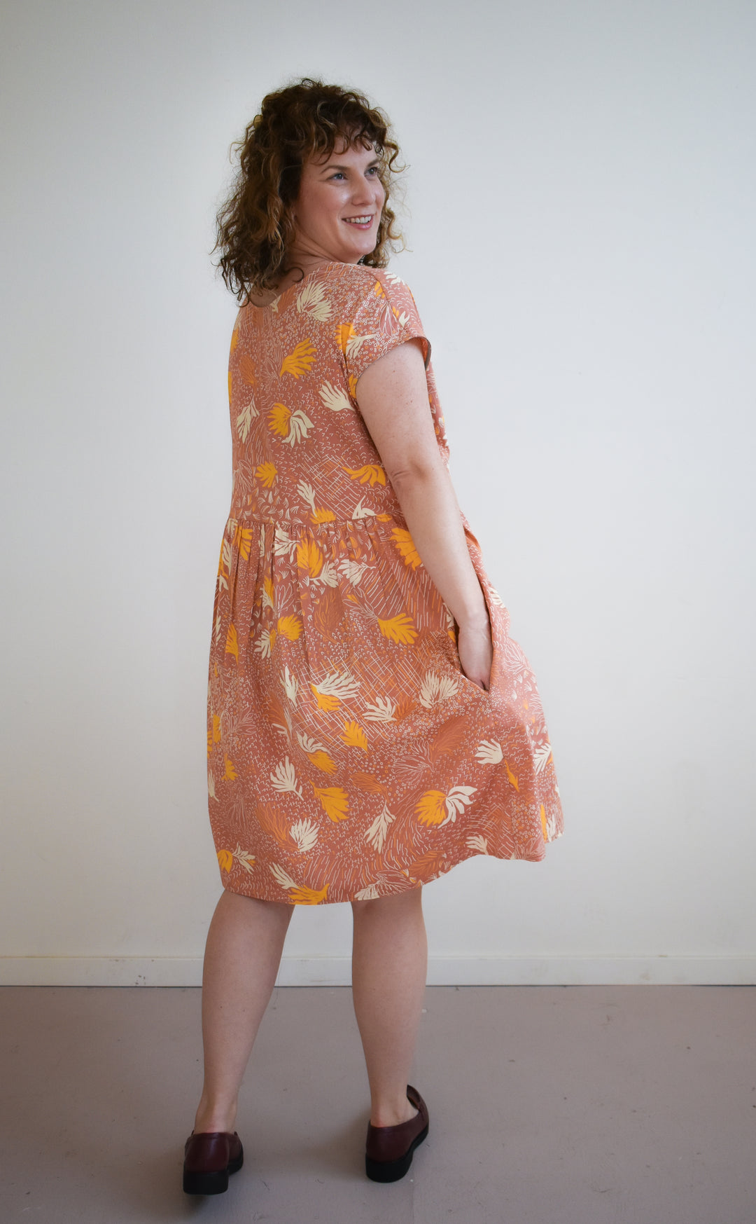 Totally Besties Florence Dress in Tumbleweed *LAST ONE!!!*