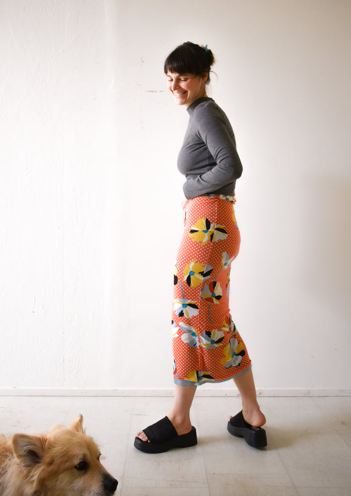 Inese Skirt 2.0 in Orange Appeal