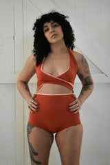 Selka Swimsuit in Desert Clay