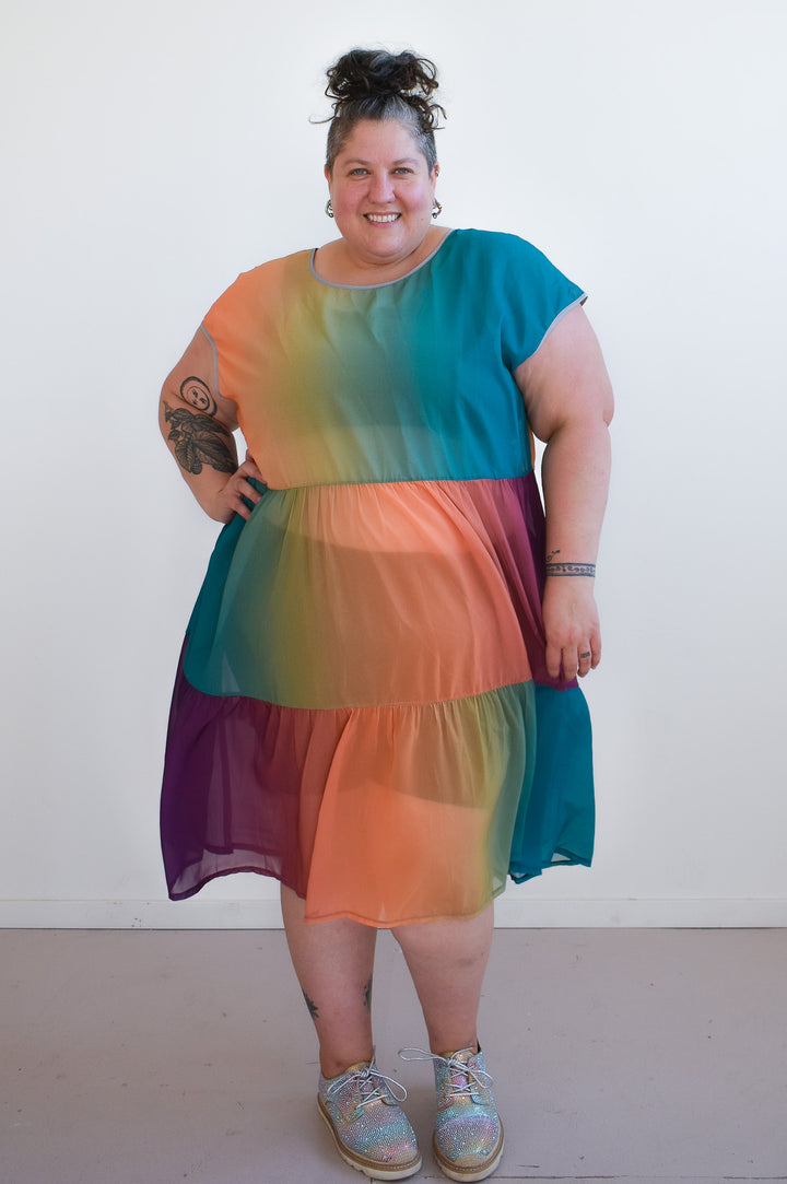 Prism Dress in Sunset