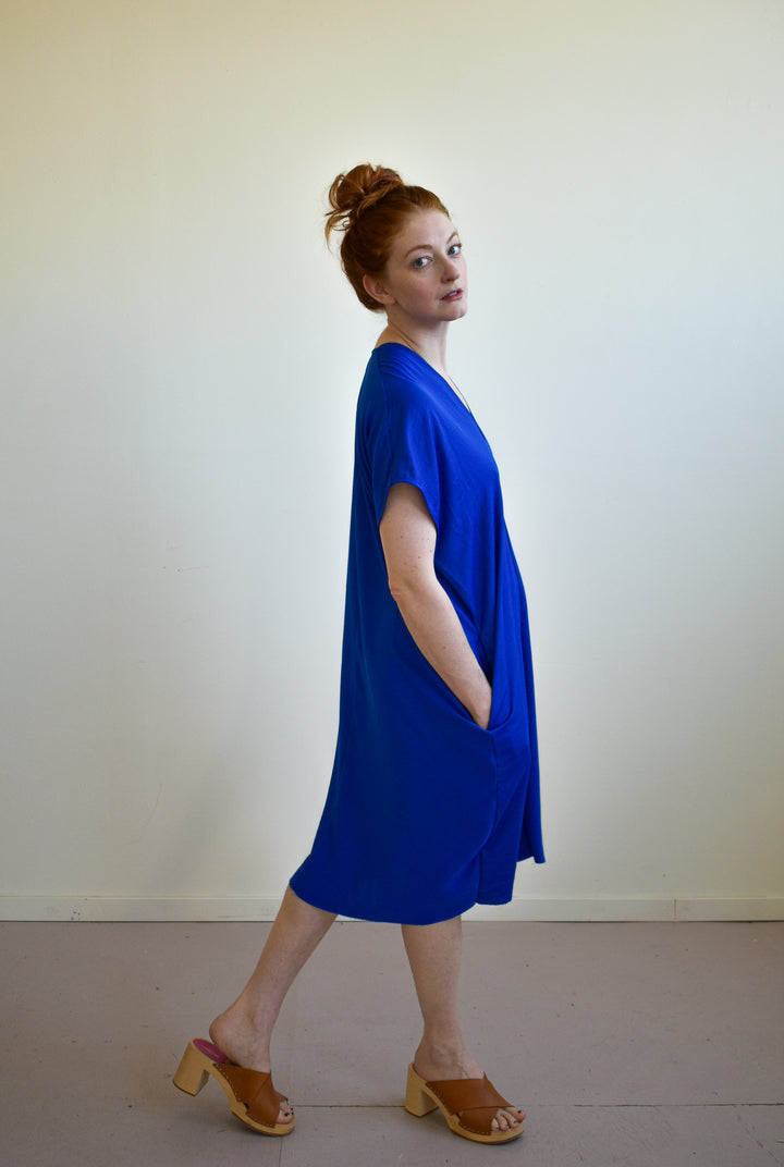 Classic Kaftan in New Moon Ultra Blue