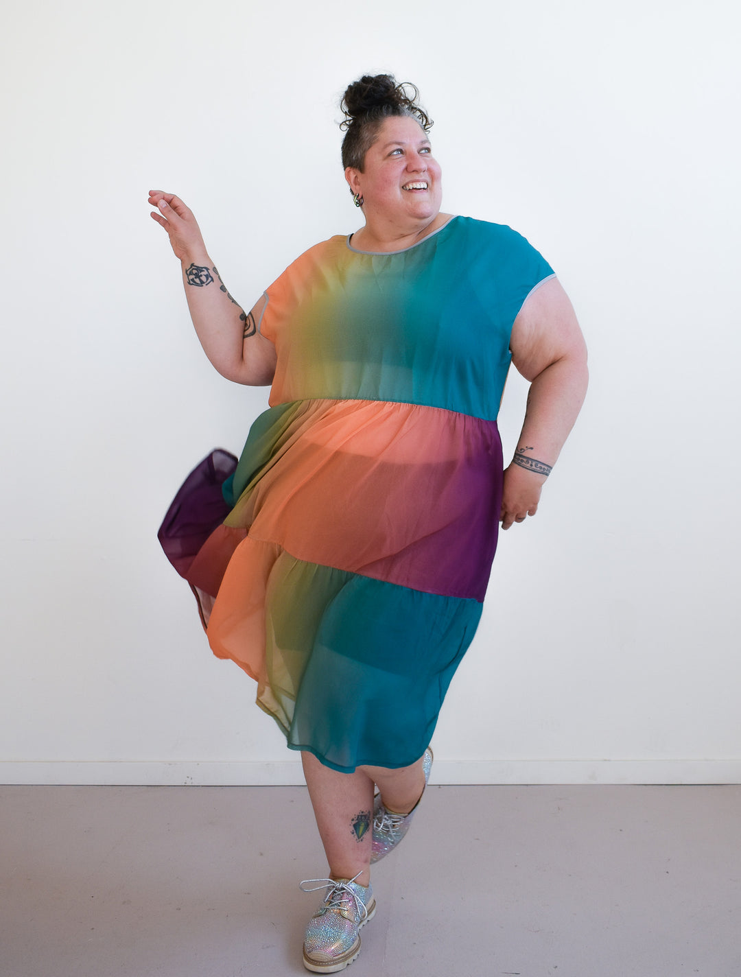 Prism Dress in Sunset