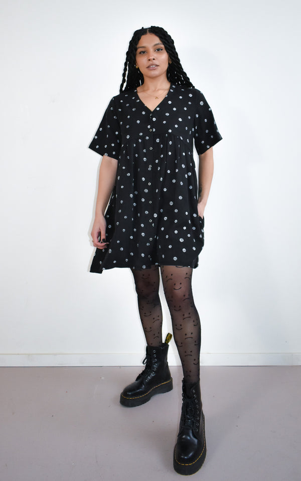 Caitlyn Dress in TOTALLY BESTIES dot
