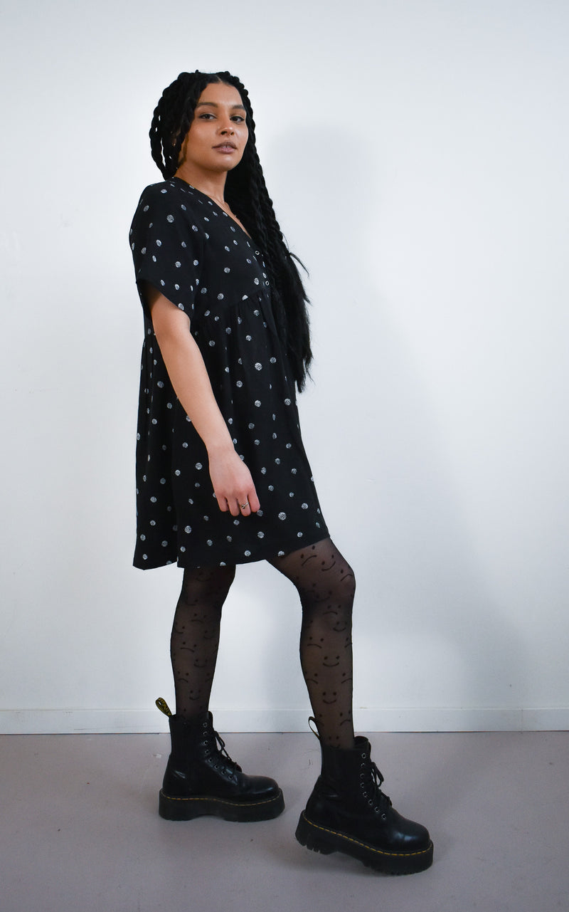 Caitlyn Dress in TOTALLY BESTIES dot
