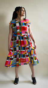 Prism Dress in Bauhaus Vision