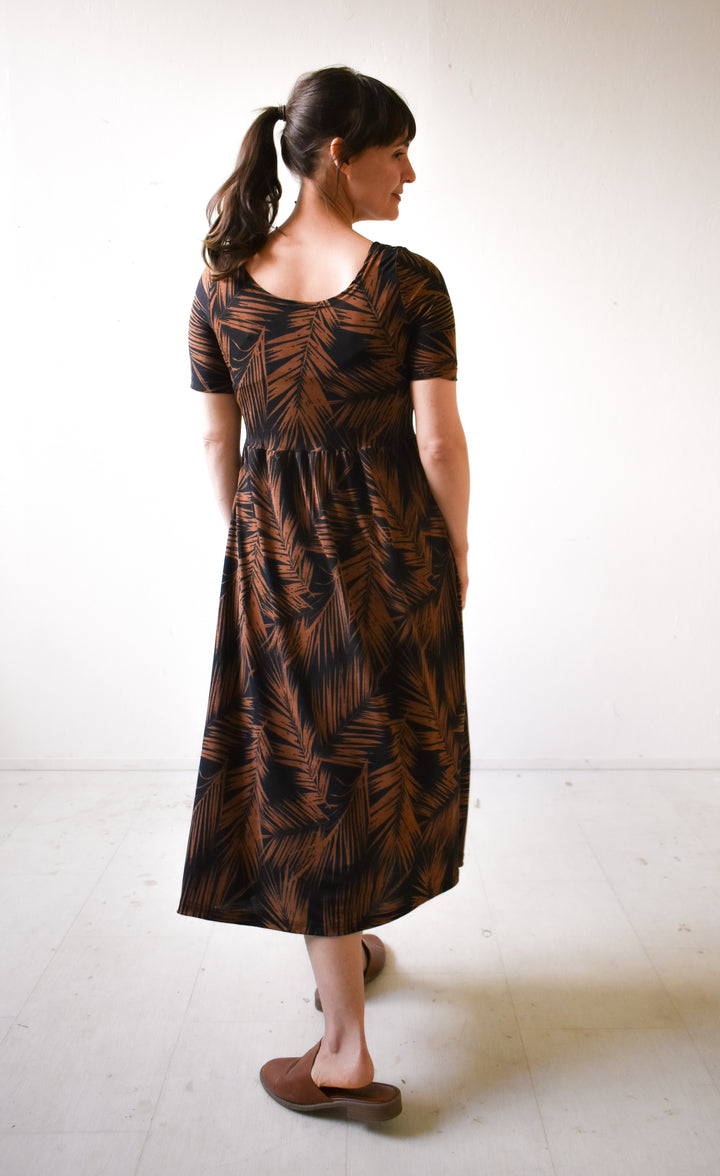 Megumi Dress in Evening Palm